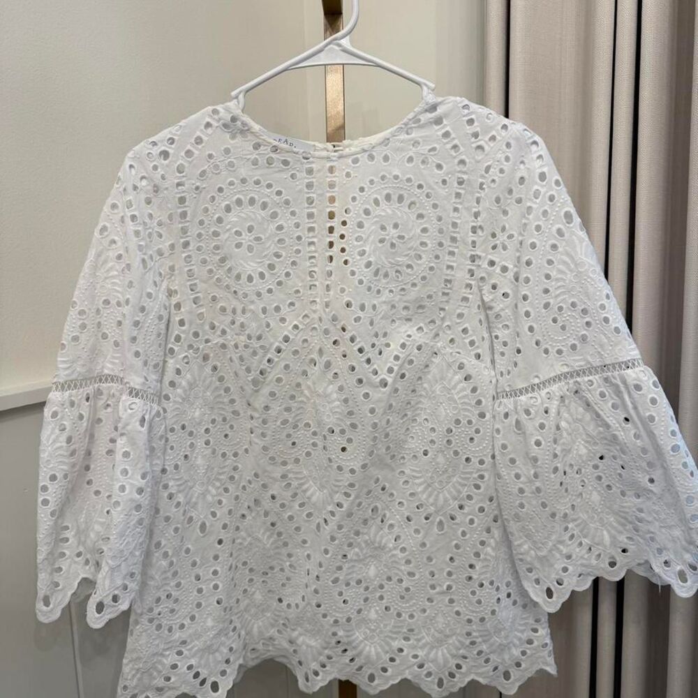 Lela-rose Women's White Blouse